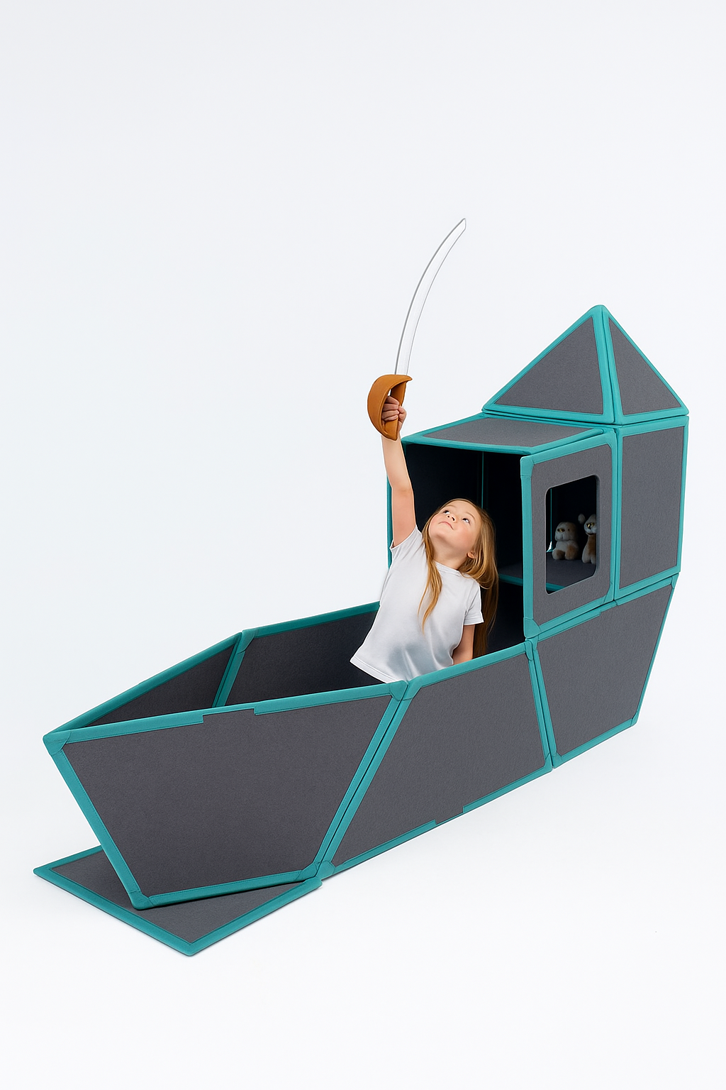 Creat&Home – Blocs de jeu modulaires (56 blocs)