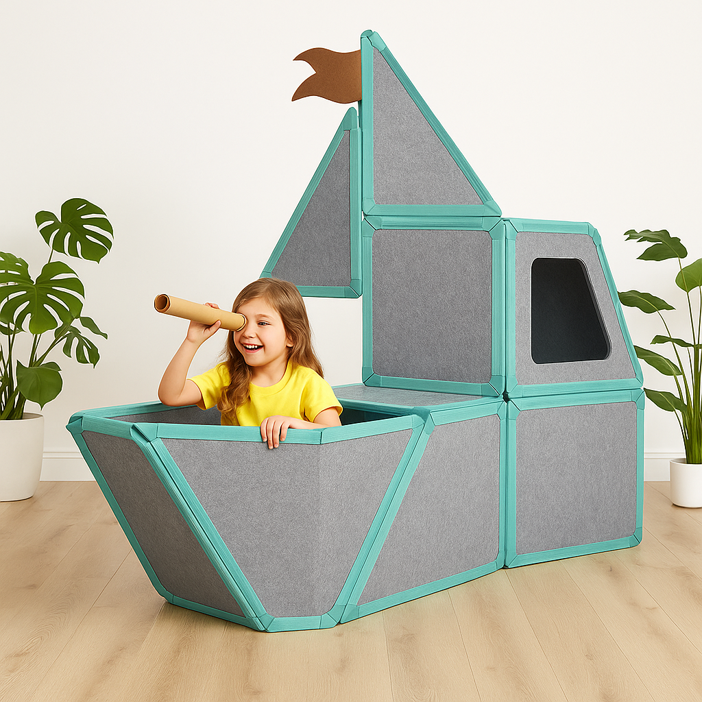 Creat&Home – Blocs de jeu modulaires (56 blocs)